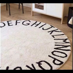 Nursery room, bedroom, or playroom.  Handmade and embroidered.  Machine washable